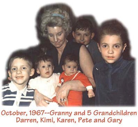 Photo Alma with 5 Grand kids